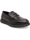Thomas Crick Dual-Tone Leather Loafers (Brown, 10) - Image 3
