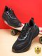 Red Tape Men's Black Low Cut Sports Walking Shoes (Size 8) - Image 3