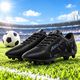 VECTOR X Panther 7.0 TPU Football Shoes Black Size 10 - Image 3