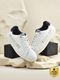 Cantabil Men's White Sneakers (Size 10) - Image 3