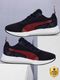 RED TAPE Men's Casual Sneakers (Black, UK 10) - Image 3