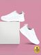 PUMA Court Classic Lux Sneakers, White, Size 11 - Image 4