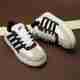 jaxon merrick Retro Sneaker Shoes for Men (White, 9) - Image 2