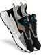 Zsyto Sneakers For Men (Green, Grey, Black , 8) - Image 3