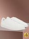 ROASTER Stylish Printed Sticker Sports Sneakers (White, UK 10) - Image 3