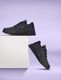 aadi Lightweight Comfort Sneakers for Men (Black, Size 6) - Image 3