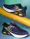 HRX by Hrithik Roshan Sneakers for Men, Blue/Green, Size 8 - Image 2