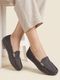 Bata GLORIA LOAFER Loafers For Women (Black , 8) - Image 3