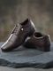 LIBERTY Fortune HOL-125E Men's Formal Brogues, Tan, Size 7 - Image 4