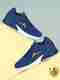 JQR EAST PLUS Running Shoes for Men, Navy, Size 6 - Image 2