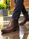 ERIX Chelsea Boots for Men, Black, Size 7 - Image 3