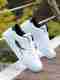METIOR White Stylish Casual Shoes Sneakers For Men (White , 10) - Image 2