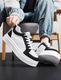 FooTken sneakers shoes Sneakers For Men (White , 6) - Image 4