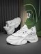 Layasa Multicolor Sneakers for Men (White, UK 9) - Image 3