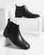 aadi Men's Synthetic Leather Lightweight Comfortable Trendy Outdoor Slip On Chelsea Boots For Men (Black , 8) - Image 2