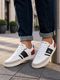 U.S. POLO ASSN. LUCIAN 2.0 Sneakers For Men (White , 8) - Image 3