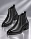 Kraasa Height Increasing Chelsea Boots Men Black 9 - Image 3