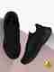 Skechers GO RUN CONSISTENT Running Shoes, Black, Size 6 - Image 2