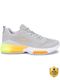 CLD SPARKEL Running Shoes For Men (Grey, Green , 7) - Image 4