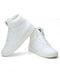City Soles Stylish Lightweight Canvas Sneakers for Men (White, Size 8) - Image 3