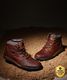 RED CHIEF Genuine Leather Formal Slip-On Boots for Men Black RC3498 001 Boots For Men (Black , 10 UK/India) - Image 4
