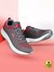 JQR DJ PLUS Running Shoes for Men (Grey, Size 9) - Image 3