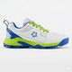 Fitway Zaffar Cricket Rubber Studs Shoes for Men (White, UK 10) - Image 3