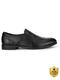 YUVRATO BAXI Men's Black Floral Embossed Mules - Image 3