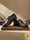 RED TAPE Men's Black Boots (Size 9) - Image 3