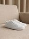 Cantabil Men's White Sneakers (Size 10) - Image 4