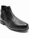 THOMAS CRICK Genuine Leather Chelsea Boots with Dual-Tone Finish and Enhanced Comfort Boots For Men (Black , 8) - Image 2
