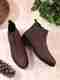 Pocy Shoes Men's Brown Chelsea Boots (Size 8) - Image 2