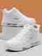 BRUTON Thunder Strike-219 Casual Shoes | Stylish shoes| High Tops For Men (White , 7) - Image 2