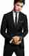 PETER ENGLAND Men Single Breasted - 2 button Solid Suit - Image 2