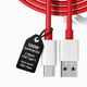Unitouch 120W USB-A to USB-C Cable 1m Red - Image 3