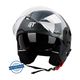 Steelbird SBA-7 7Wings ISI Certified Flip-Up Men and Women Motorbike Helmet (Dashing Black) - Image 4