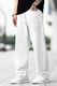 DENIM DUCH Men Loose Fit Mid Rise White Jeans - Image 3