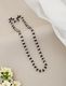 oyssta Anti Tarnish flat Snake Chain Silver Plated Stainless Steel Chain Set - Image 3