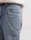 Its 4 You Single layer Side Pant Chain,Jean Chain,Curb Chain, (For Womens Ans Mens) Sterling Silver Plated Stainless Steel Chain - Image 3