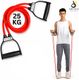 AJRO DEAL 11 Pcs Fitness band for Exercise, Stretching & Body Toning, Home Gym Equipment Resistance Tube (Multicolor) - Image 4