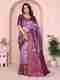 AVANTIKA FASHION Woven Kanjivaram Silk Saree Pink Purple - Image 2
