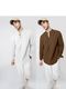 GLOREN Men Slim Fit Solid Spread Collar Casual Shirt (Pack of 2) - Image 4
