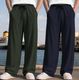 TABUBU Men's Black & Grey Track Pants (Pack of 2) - Image 4