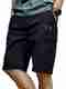 BELLSTONE Solid Men Grey Cargo Shorts - Image 2