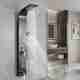 clayplus Thermostatic Shower Panel Shower Set with Head Shower/Hand Shower/Bidet Gun (Matte Finish) - Image 2