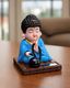 Luvcraft Colorful 4 Monks Buddha Figurines, 6 cm, Multicolor - Image 4