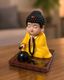 yogi Panda Wave Liquid Motion Paperweight 14.5cm Blue - Image 3