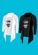 GLAMPANDA Men Kimono Style Full Sleeve Black Shrug - Image 4