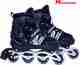 Elyvora Adjustable Skating Shoes for Kids, Black - Image 2