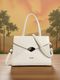 LINO PERROS White Women Clutch Texas Rosa - Image 4